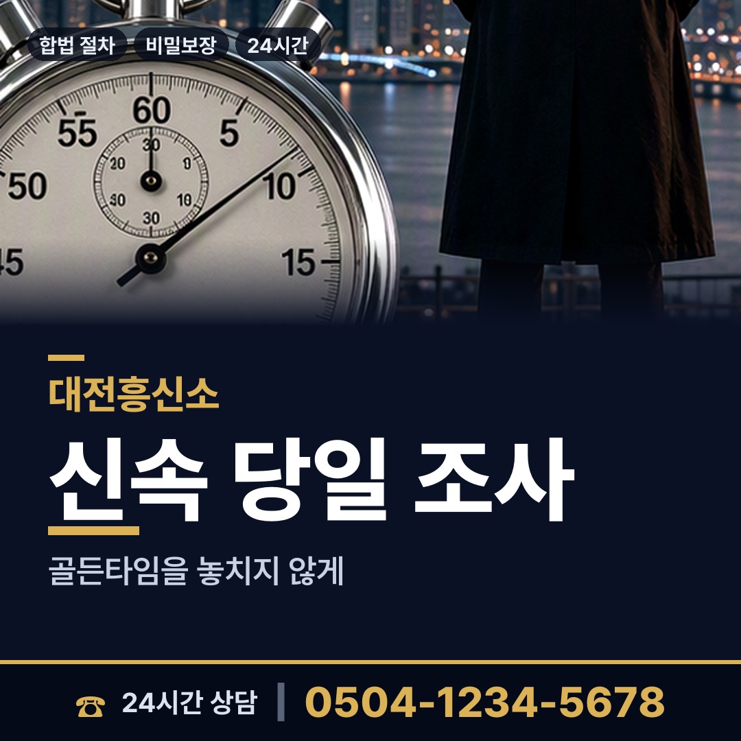 대전 도마2동 가출인찾기 상담 안내